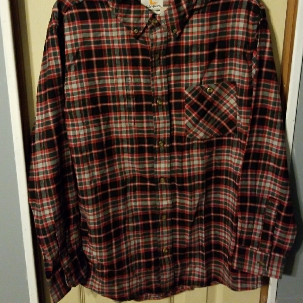 Flannel. Mens large. Never worn